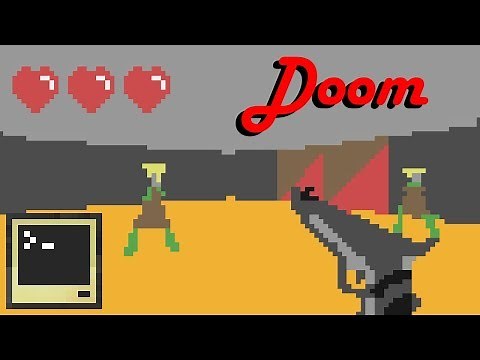 ComputerCraft - Doom (First-Person Shooter)