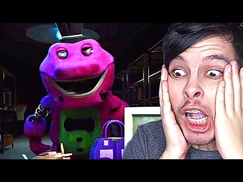 BARNEY THE ANIMATRONIC!! - FIVE NIGHTS AT FREDDY'S