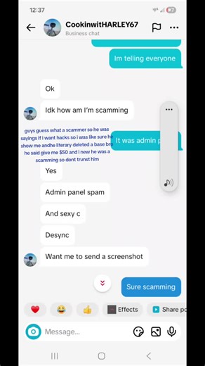 Mrfallguy (@fall_guy08)’s videos with SCAMMER - DaRealAdam