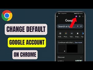 How To Change Default Google Account - Step By Step