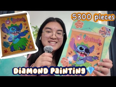 Stitch Diamond Painting 💙💎🎨✨
