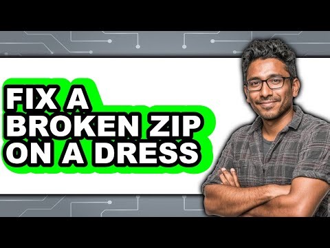 How to Fix a Broken Zip on a Dress: A Step-by-Step Guide