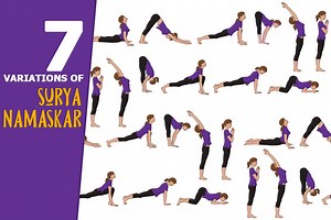A Practical Guide to 7 Variations of Surya Namaskar for Beginners – Fitsri Yoga