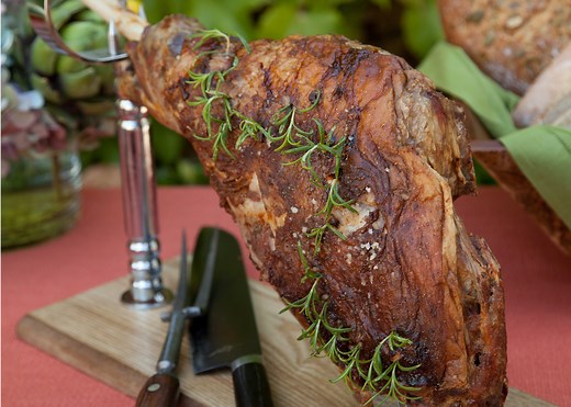Leg of Lamb with Sumac Rub | Wine Country Recipes | Jordan Winery