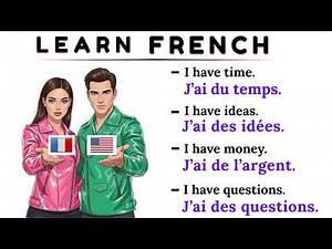 Basic French Phrases for Daily Conversations | Learn French | Easy French | Apprendre le français
