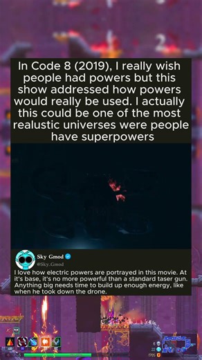 In Code 8 (2019), I really wish people had powers but this show addressed how powers
