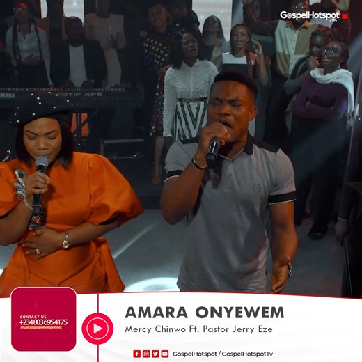 #GHMusic: Amara Onyewem - Mercy Chinwo Ft. Pastor Jerry Eze Quotable Lyrics; Amaram Onyewem Amaram Onyewem He Is A God Who Never Forgets His Own O Amaram Onyewem #GospelHotspot #GospelMusic #MercyChinwo #PastorJerryEze #JerryEze #GospelSong #NaijaGospel | Gospel Hotspot