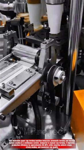 Innovative Paper Cup Forming Machine : Best High Speed Thermal Sealing