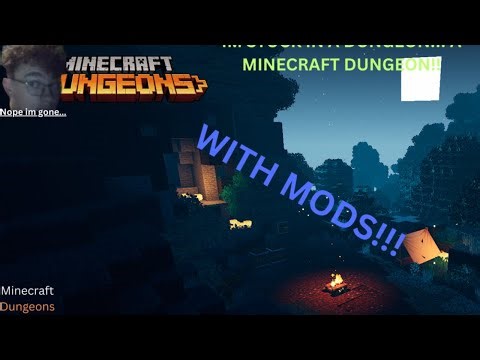 Playing minecraft dungeons with modifiers...