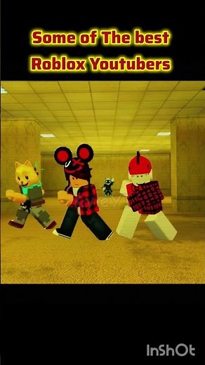 Some of the best Roblox Youtubers #roblox