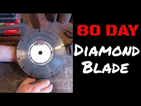 My Official Review of the Lenox Metal Max Cut Off Wheel // Diamond Cutting Wheel for Angle Grinder