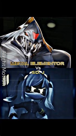 Metal elementor vs Sd. j |#maxsteel #glitch #edit #vs #vsedit #battle #viralshort