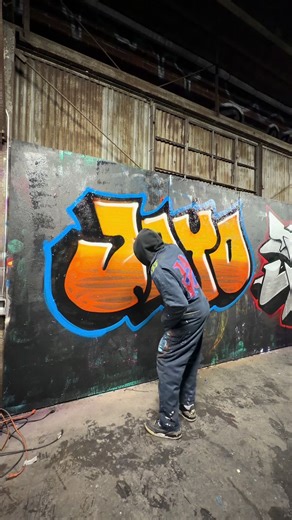 Every tag is a representation of what JAYO stands for. Be ferocious. Take what’s yours. Embrace being a treat ♾️ #graffiti #graffitiart