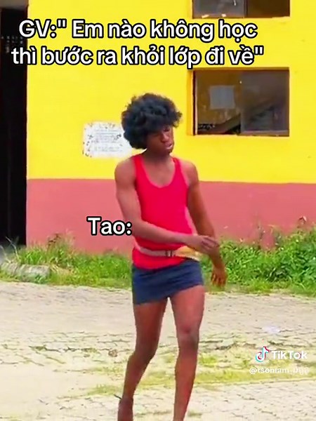 Funny meme about skipping class in school