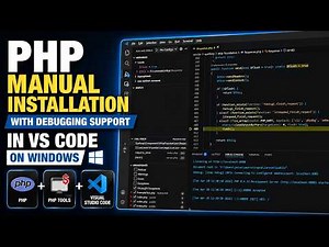 Manual PHP installation with debugging support in VS Code on Windows