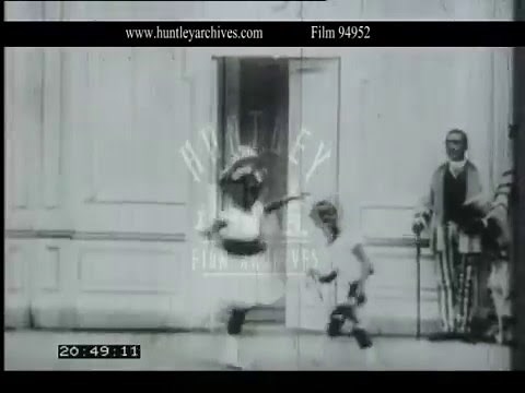 Black Children do the Cake Walk Dance, 1900 - Film 94952
