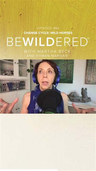 There are people out there doing good hard work every day, trying to do what’s expected of them by the culture. Meanwhile, their dreams have been left in the dust. At the same time, someone right beside them could be doing the exact same work, but they feel pulled by an energetic team of wild horses toward a dream that they're building for themselves. The same work for completely different reasons. Join Martha and Ro for this episode of BEWILDERED as they make a distinction between the work we f