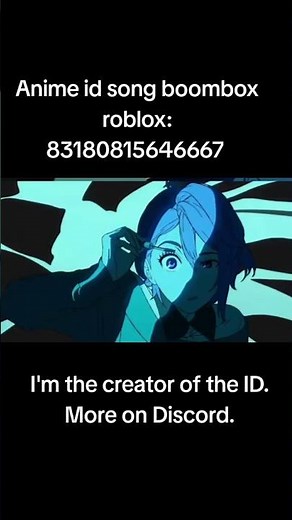 Anime id song boombox roblox #anime #роблокс #roblox #song #music #boombox #dandadan #opening