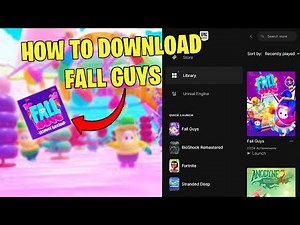 How to DOWNLOAD FALL GUYS ON PC (FREE) (EASY METHOD)