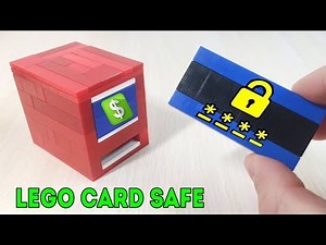 How to Build a Card Safe from LEGO! Tutorial, Instruction