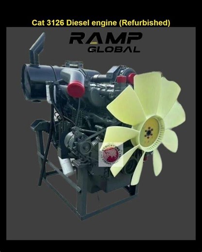 Cat 3126 Diesel engine (Refurbished)