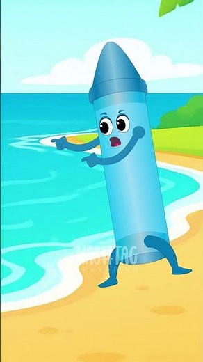 Five Little Crayons | Color Song for Kids | Nursery Rhyme