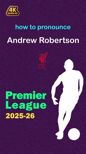 how to pronounce Andrew Robertson