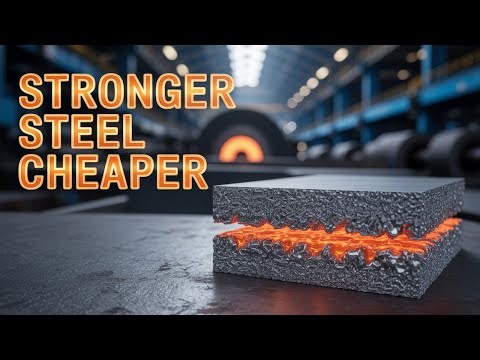 Unlocking Steel's Secret: How to Make Stronger, Tougher Steel & Save Energy