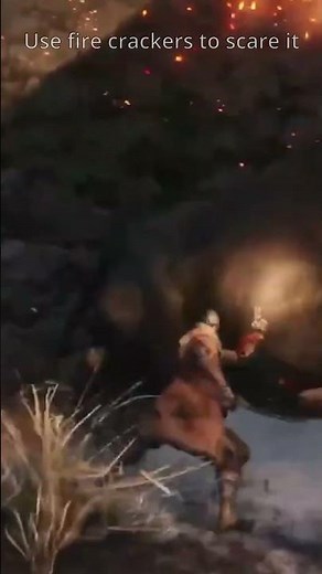 Sekiro: How to Cheese the Blazing Bull 🐂🔥 (Easy Kill Guide) #sekiro