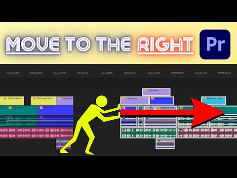 Move Clips to the Right in Premiere Pro (Quick Tutorial)