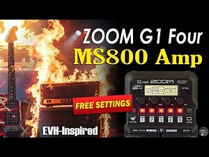 ZOOM G1 Four JCM800-Style Tone: EVH-Inspired | G5n, G3n, G3xn, G1x Four