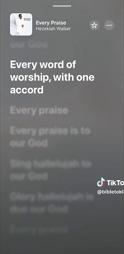 Every Praise Lyrics - Hezekiah Walker | Gospel Worship