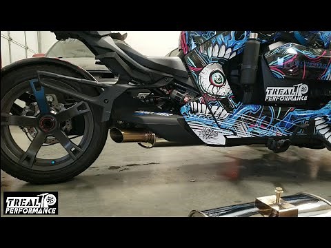 Can Am Ryker TREAL PERFORMANCE ExHAUST and InTAKE sound clips compared to STOCK