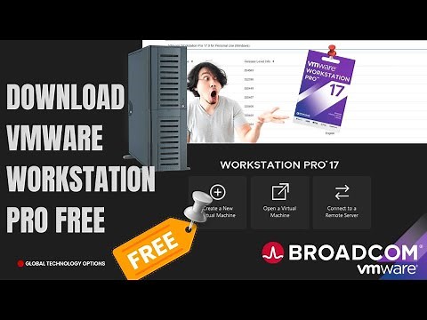 How to Download VMware Workstation Pro Free : VMware workstation pro free by Broadcom