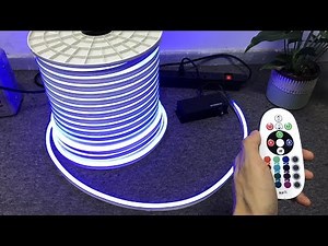 AC120V 328'/100m RGB Color Changing Waterproof LED Neon Flex Lights