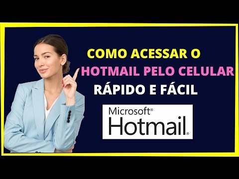 Como acessar o hotmail pelo celular