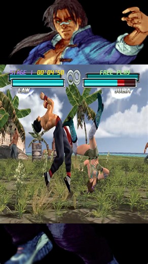 Law and lei wulong tekken tag match #shorts #trendinggame #viralgameplay #nonsubscribers