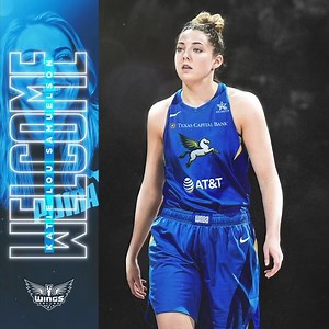 5.3K views · 214 reactions | Join us in welcoming Katie Lou Samuelson to the Wings fam!  Details ➡️ wings.wnba.com/news/wings-trade-for-katie-lou-samuelson | Dallas Wings | Facebook