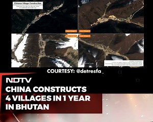 2.7K views · 28 reactions | New images by Intel Lab of the disputed land between #Bhutan and #China near Doklam shows construction activity between 2020-21. Multiple new villages spread through an area roughly 100 km² now dot the landscape. | NDTV | Facebook