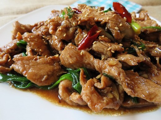 My easy Mongolian Pork Tendeloin recipe so delicious... How to make Mongolian using pork tenderloin. Mongolian Pork Tenderloin is a quick and easy pork dish ready in less than 30 minutes. Tender, juicy pieces of stir-fried pork in a flavorful sauce. Most Mongolian recipes uses thin slices of beef but pork and even chicken can be used instead of beef. Recipe here > https://www.casabaluartefilipinorecipes.com/2022/06/mongolian-pork-tenderloin.html Ingredients: 1/4 cup cooking oil 1 1/2 lbs pork te