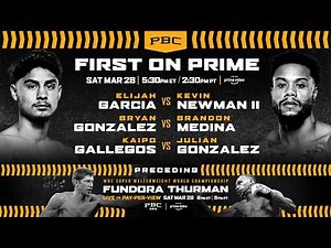 LIVE BOXING: Fundora vs Thurman Prelims 🥊 | Prime Video