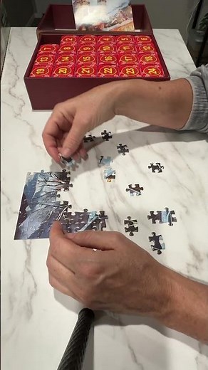 🎄 Advent Calendar 2024 Jigsaw Puzzle Unboxing! 24-Day Countdown to Christmas 🎅 | Family Fun