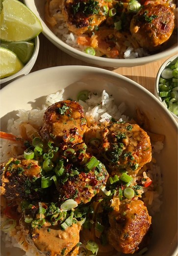 Delicious Thai Chicken Meatballs Recipe