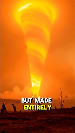 Fire Tornado – One of Earth’s Rarest Phenomena #shorts