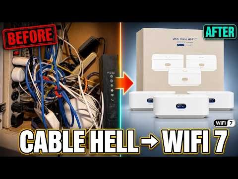 Ubiquiti Express 7 Mesh Whole Home Wi-Fi Setup & Upgrade! 📶