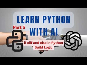 if elif else in python | Learn Python with AI Part5