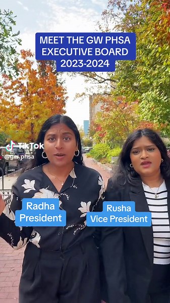 Introducing the GW PHSA Executive Board 2023-2024