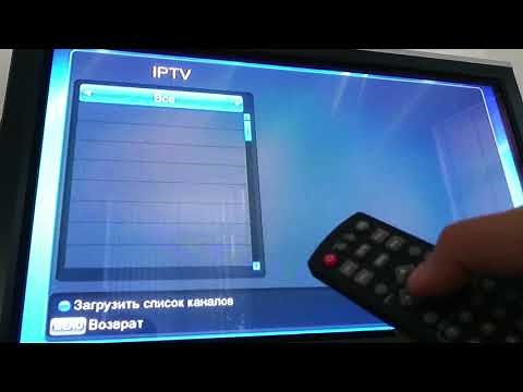 How to set up a DVB-T2 T23 IPTV media player via Wi-Fi over the Internet
