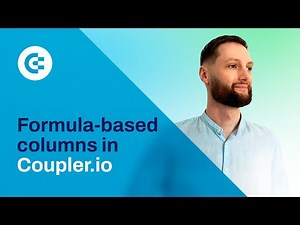 Formula-based Columns in Coupler.io