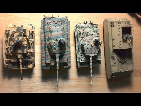 1/72 Scale Force of Valor &. Dragon Armor German Tank Models (Tiger I, King Tiger, Panzer IV, Maus)
